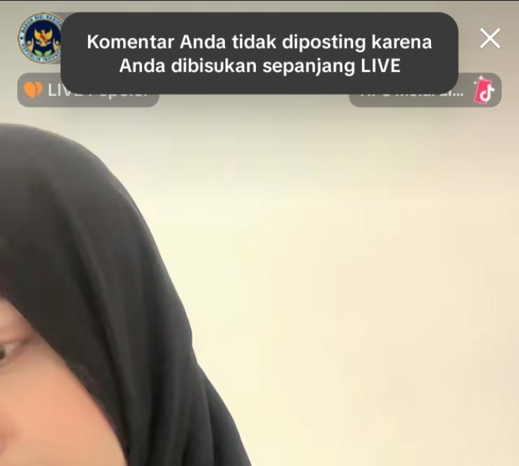 Pertanyakan Jumlah Penerima Manfaat, Akun TikTok Bantensuara.com Dibisukan Saat Mengikuti Live SPPG Leuwidamar