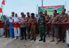 Jembatan Cicae Dibangun, Warga Apresiasi Kodim 0601/Pandeglang