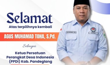 Agus Muhammad Toha Terpilih Kembali sebagai Ketua PPDI Pandeglang