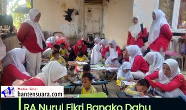 RA Nurul Fikri Bangko Dahu Ramaikan HUT RI ke-81 di Cikedal