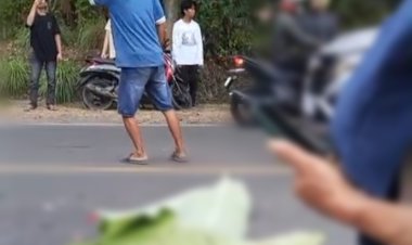Kecelakaan Maut Bus Murni Jaya Hantam Sepeda Motor Satu Korban Tewas