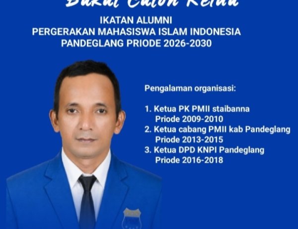 Juanta Bule Siap Maju sebagai Bakal Calon Ketua IKA PMII Pandeglang Periode 2026–2030