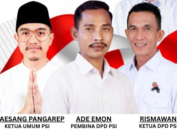 Ade Emon, Tokoh Muda Pandeglang Bersama PSI untuk Mengabdi