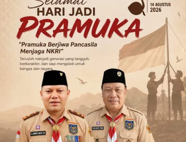 Selamat Hari Jadi Pramuka: APDESI Merah Putih Tekankan Semangat Pancasila dan Kemandirian Desa