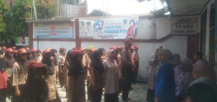 SDN 1 Labuan Matangkan Persiapan Siswa Hadapi Lomba HUT ke-81 RI