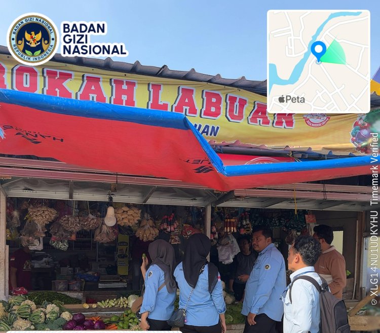 SPPG Se-Kec. Patia Survei Harga Bahan Pangan di Pasar Labuan