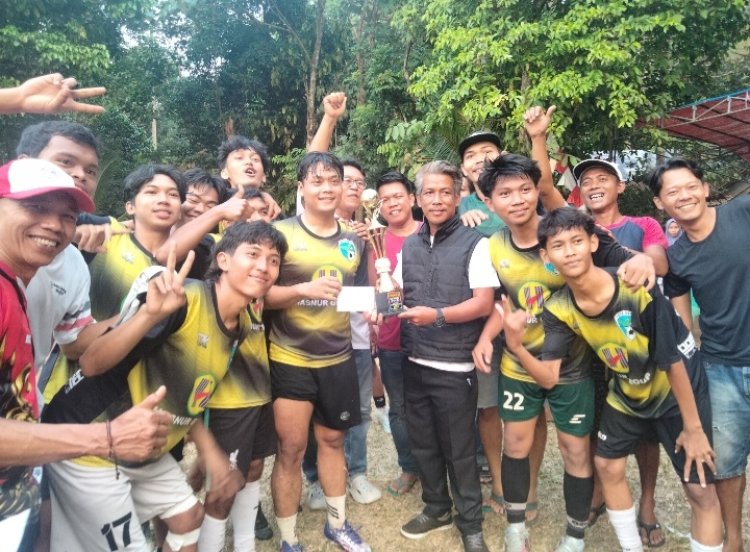 Drama Adu Penalti Antar Cilanggawe Jadi Juara Pordes Karyautama