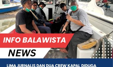 Lima Jurnalis dan Dua Kru Kapal Diduga Hilang Kontak di Selat Sunda