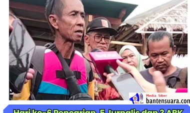 Hari ke-6 Pencarian, 5 Jurnalis dan 3 ABK di Perairan GAK Masih Belum Ditemukan