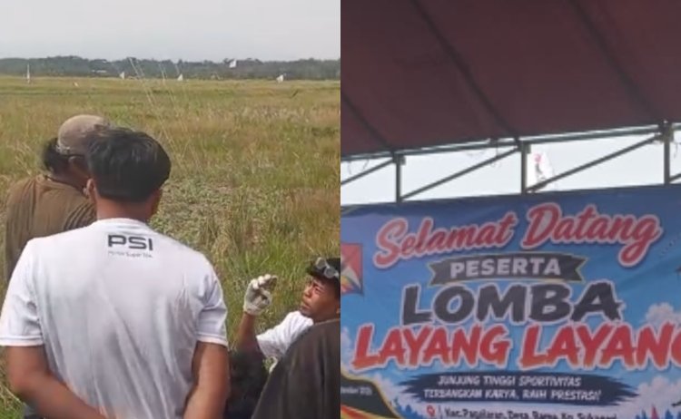 PSI Pandeglang Terbang, 100 Peserta Ramaikan Lomba Layang-Layang