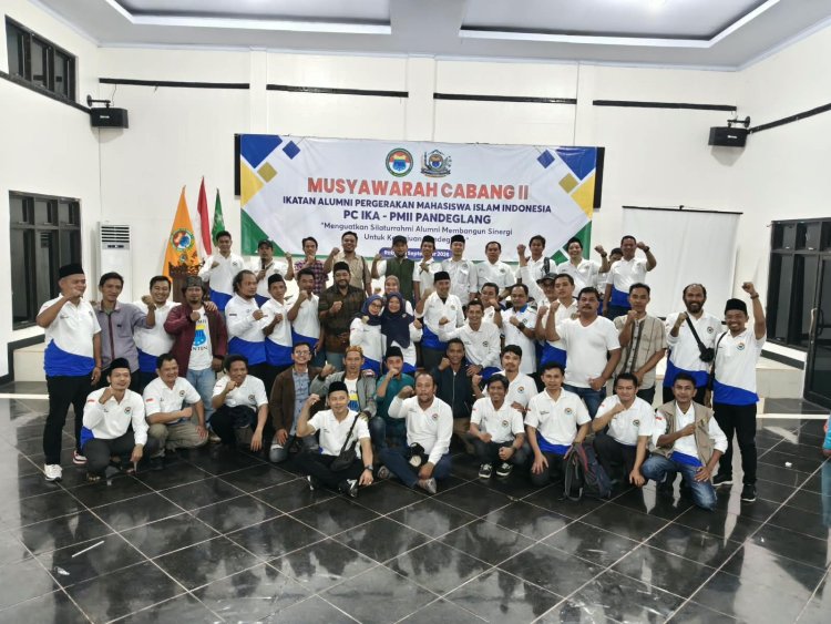 Roni Barbariana Beri Selamat, Sebut Cecep Bahrul Sosok Tepat Pimpin IKA-PMII Pandeglang